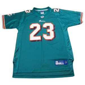 Miami Dolphins Jersey Mens XL Green Reebok NFL Football Sports Ronnie Brown #23